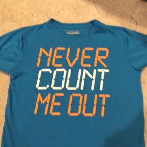 Boys under armour youth medium top